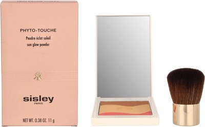 Sisley Phyto-Touche Sun Glow Powder with Blush Trio Peche Doree Brand NEW IN BOX