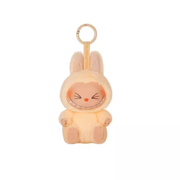 POP MART LABUBU The Monsters Macaron Have a seat Plush Doll Figure Toy Keychain POP MART LABUBU The Monsters Macaron Have a seat Plush Doll Figure Toy Keychain
