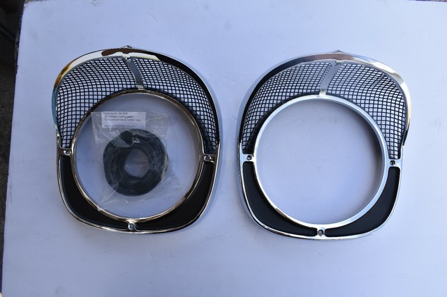 57 1957 Chevrolet Chevy, Belair, 210, Nomad, Headlight Bezel With New