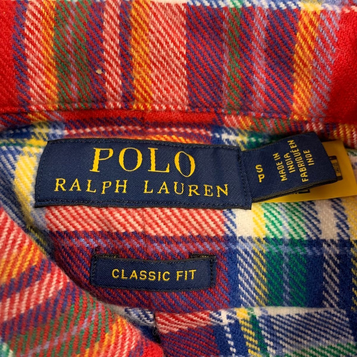 POLO RALPH LAUREN Classic Fit Plaid Oxford Shirt Men's Size POLO RALPH LAUREN Classic Fit Plaid Oxford Shirt Men's Size