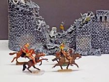 4 60mm Reamsa  Mounted Hun's well Painted (Jan. Listing)