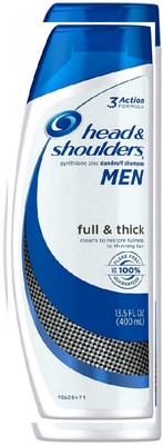 Head&shoulders men dandruff Shampoo full&thick (037000877738)