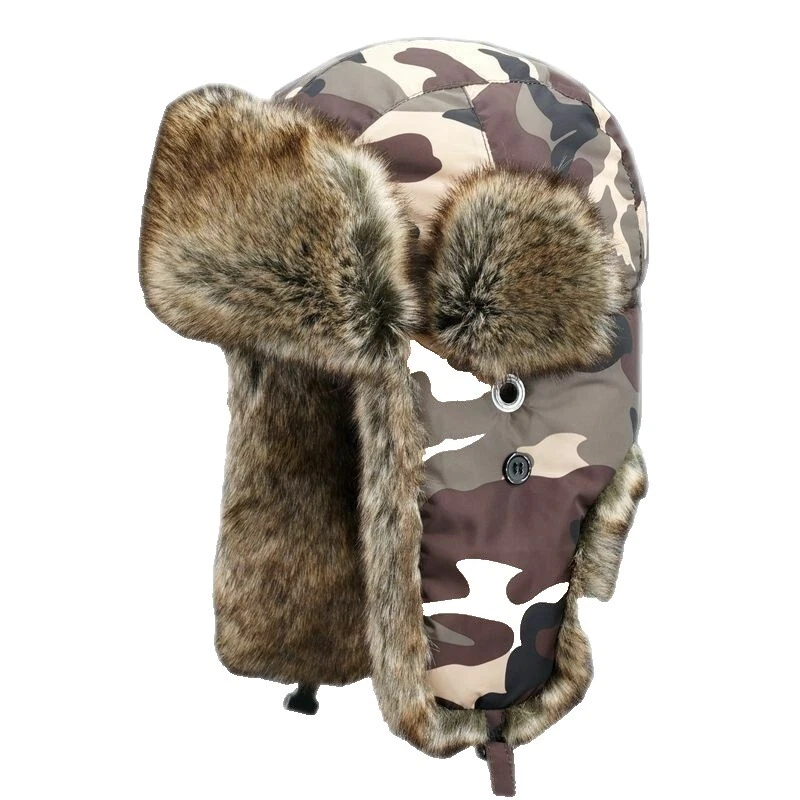 Men's Camouflage Trapper Hats