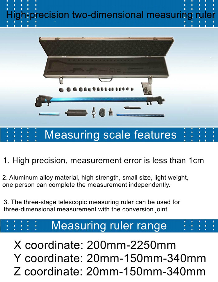 Caliper Body 2D Measuring Tram Gauge - Auto Body Frame Measuring System ...