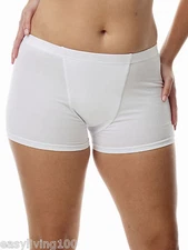 UNDERWORKS WOMEN’S COMPRESSION SHORTS BOXERS | INVISIBLE FIT | USA MADE