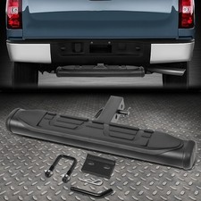 For 2receiver Rear Bumper Trailer Towing Hitch Step Bar 26 Wide X 4oval Black For 2receiver Rear Bumper Trailer Towing Hitch Step Bar 26 Wide X 4oval Black