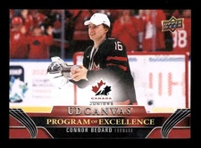 CONNOR BEDARD 2023/24 UD SERIES 2 #C258 UD CANVAS PROGRAM OF EXCELLENCE T6289