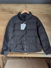 Ariat Bright Ultrapuff Down Jacket Womens Small Black Long Sleeve Full Zip NWT