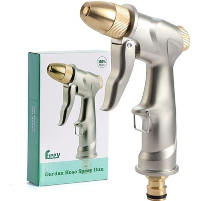 Garten Handbrause Metall Wasser Spritzpistole Hochdruck Bewässerung