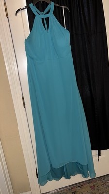 Jasmine Bridal Caribbean Blue bridesmaid dress