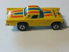 Vintage 1977 Hot Wheels '57 Ford T-Bird Yellow Blackwall Thunderbird - Hong Kong