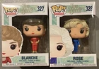 NEW SET Funko Pop! Television The Golden Girls Blanche #327 & Rose #328 Figures