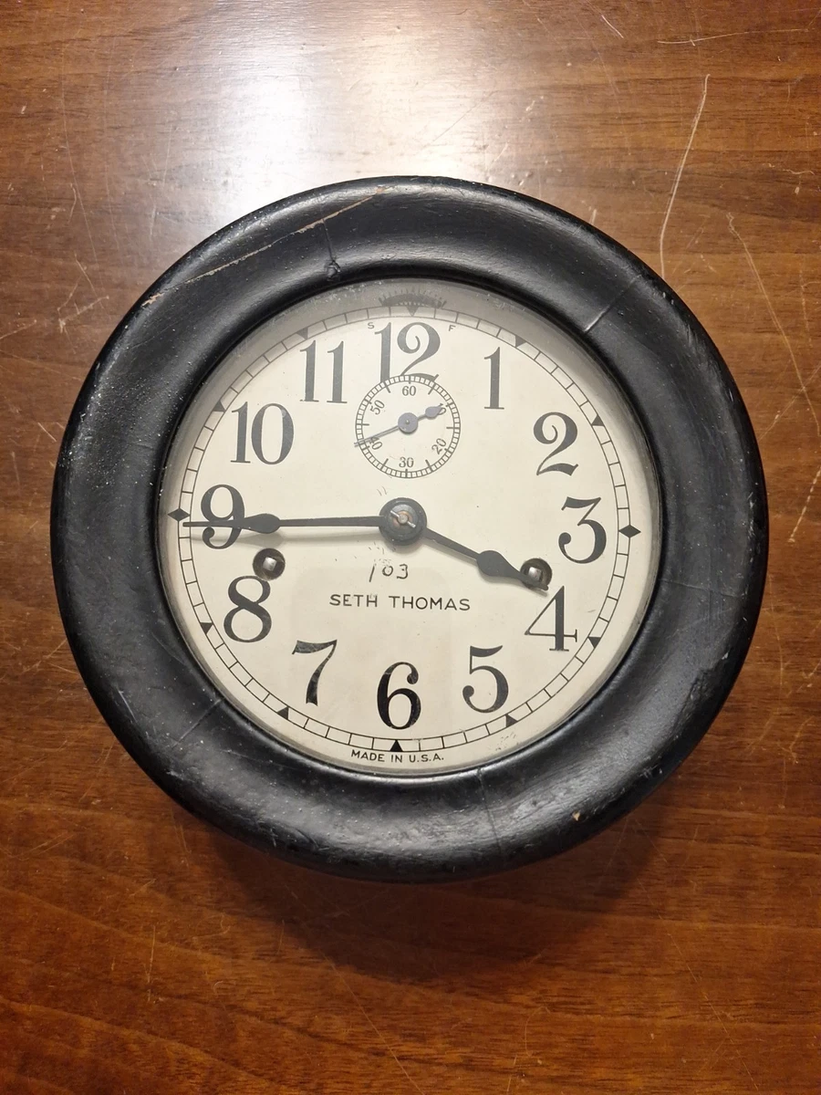 Seth Thomas US Navy Antique Maritime Clocks for sale | eBay