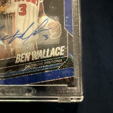 Ben Wallace Trading Cards for sale | eBay