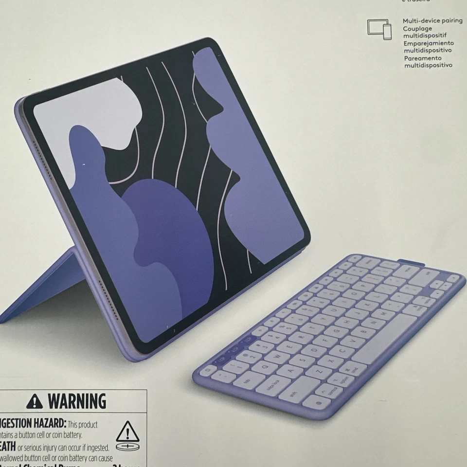 Logitech Flip Folio Keyboard Case for iPad Pro 13" (M4), iPad Air 13" (M2 & M3) - Image 2 of 4