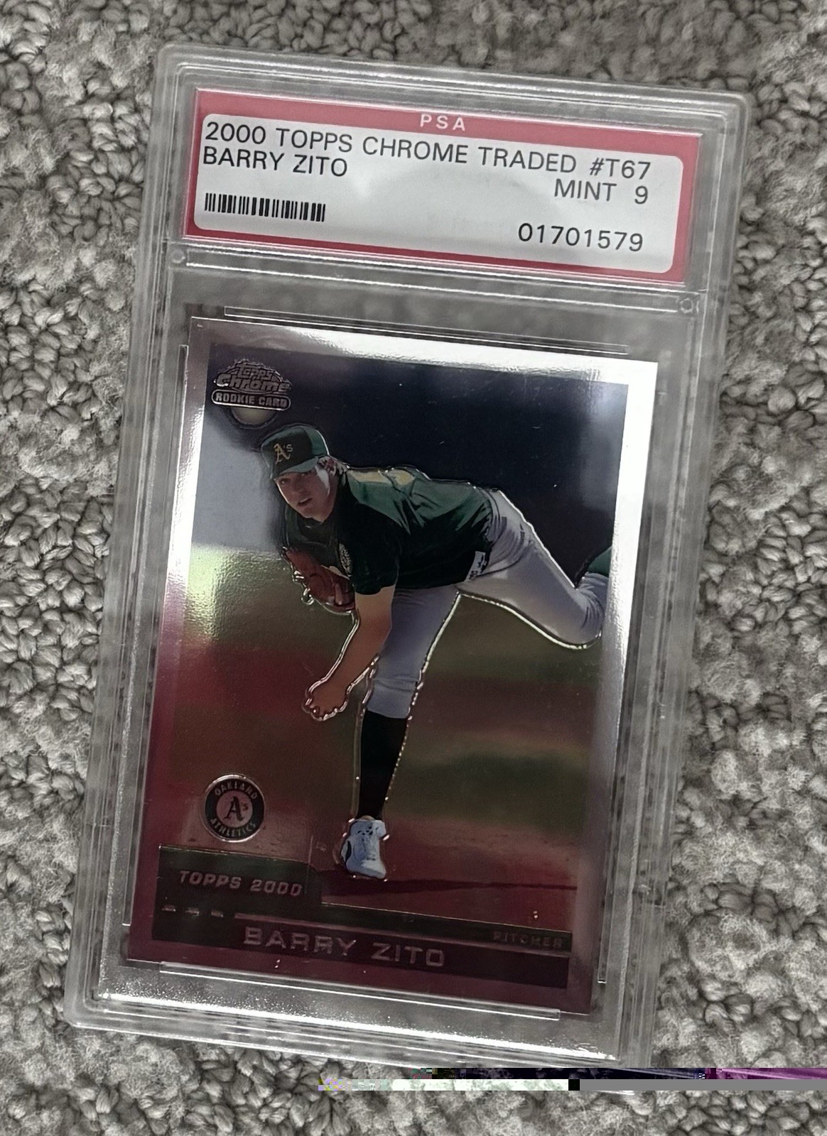 2000 Topps Chrome Traded & Rookies - Barry Zito #T67 (RC)