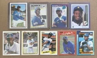 1989 Upper Deck KEN GRIFFEY Jr. Rookie And 2nd Year LOT 9-cards. UD Low Grade…