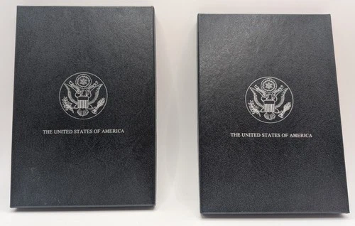Empty GSA Carson City Morgan Dollar Black Boxes Original Gov Packaging -No Coin
