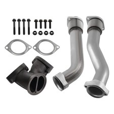 Turbo Diesel Exhaust Up Pipes & Gaskets for Ford F250 SuperDuty 99-03 F4TZ6K854C