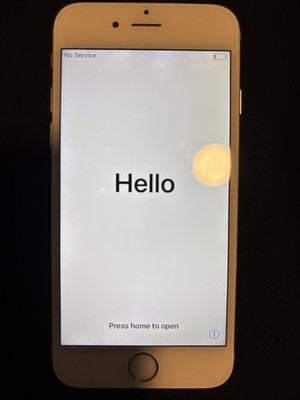 Apple iPhone 6, Space Gray, 16 GB,  A1549, Factory Reset