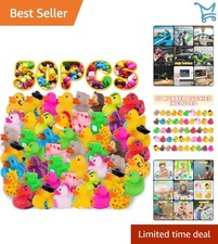 Rubber Ducks Bulk 50 Pack for Jeep Ducking Bath Toys Party Favors Kids