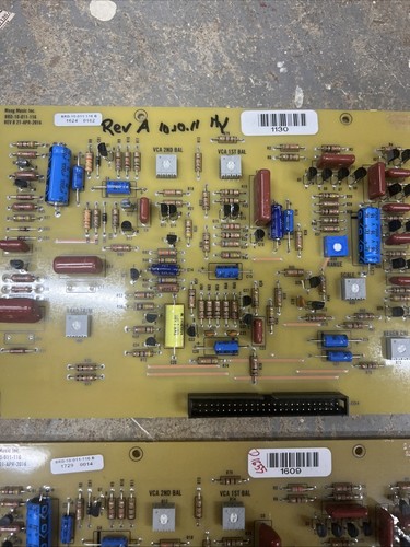 Moog Minimoog Model D Reissue VCF Circuit Board Lot of Four! - Picture 2 of 8