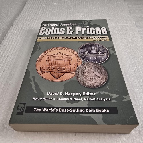 2011 North American Coins & Prices 20th Ed Krause US Canadian Mexican Guide Book