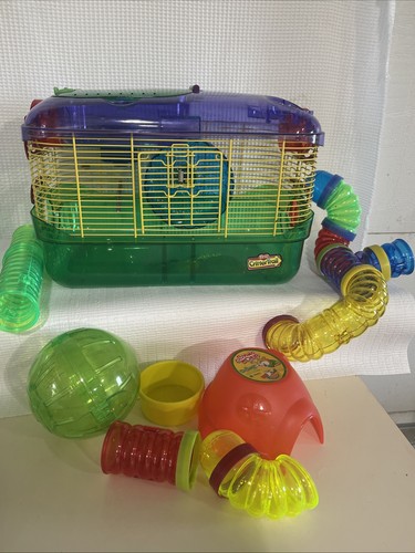 Kaytee CritterTrail Portable Petite Habitat - Pet Dwarf Hamsters, Gerbils, Mice