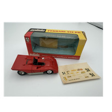 Solido No.194 - Ferrari 312 PB Red Diecast 1:43 Car with Decals - Original Box