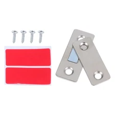 22 Sets Magnetic Door Catch For Kitchen Cupboard Sliding Door Closures