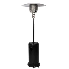 87 Inch Outdoor Patio Heater, LP Propane Heater with Wheels