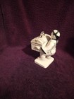 ASIAN MAN HOLDING CHEST CIGARETTE DISPENSER CERAMIC — photo 7
