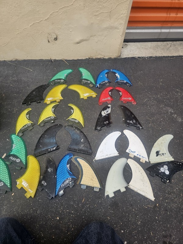 Futures Surf Fins Lot Of 28 Please See All Pictures 