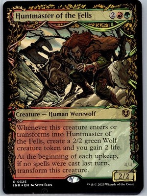 Huntmaster of the Fells (Showcase) Foil Innistrad Remastered #325 NM