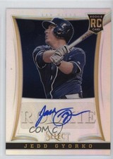 2013 Panini Select Rookie Auto Silver Prizm 63/99 Jedd Gyorko #197 Auto 0e2x