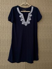 Lilly Pulitzer- Maisy Swing T-Shirt Dress in True Navy - Medium
