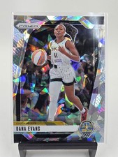Dana Evans 2024 Panini Prizm WNBA Ice Prizm #72 Chicago Sky 