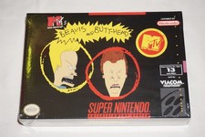 Mtv's Beavis And Butt-Head (Super Nintendo SNES) NEW Sealed