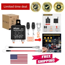 Heavy-Duty 200A Remote Disconnect Switch - Ultimate Battery Protection Solution