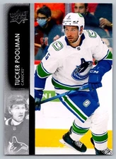 2021-22 Upper Deck Tucker Poolman Vancouver Canucks #652