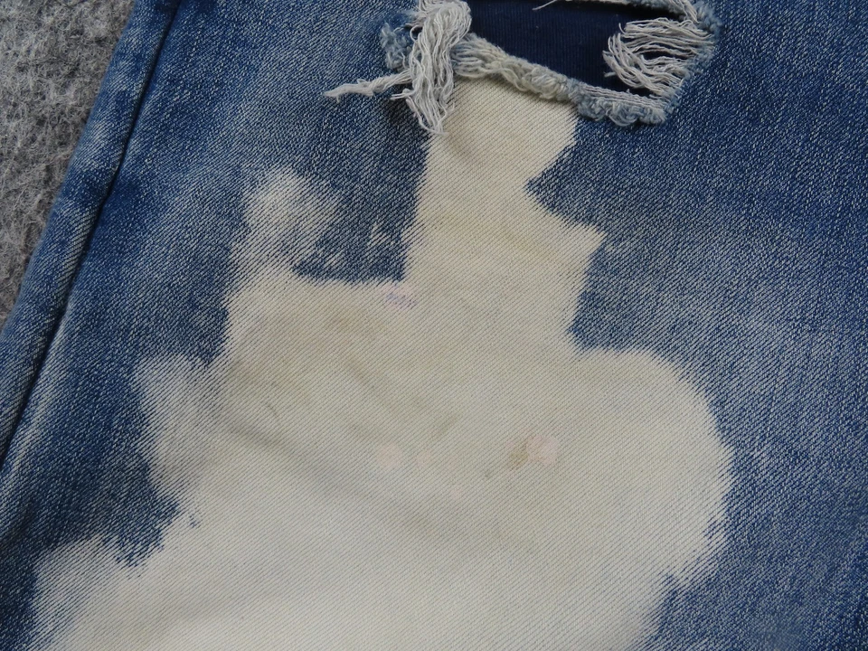 Pantalones de mezclilla Billionaire Boys Club para hombre se adapta a 36 salpicaduras de pintura desgastados calce ajustado BBC Foto 4 de 4