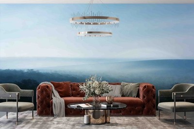 3D Nature Mountain Landscape Self-adhesive Removeable Wallpaper Wall Mural