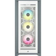 Image of Corsair iCUE 5000X RGB Midi Tower White