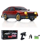 LDRC 1/18 RC Drift Racing Car RWD LD1801 AE86 Wireless Control Vehicle Gyroscope