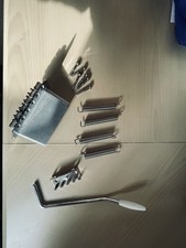 Wilkinson Tremolo Kit for Stratocaster Vintage Bridge Chrome Full Block