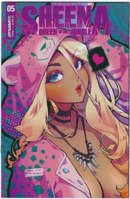 Sheena Queen of the Jungle #5 Rose Besch variant 2021 Dynamite