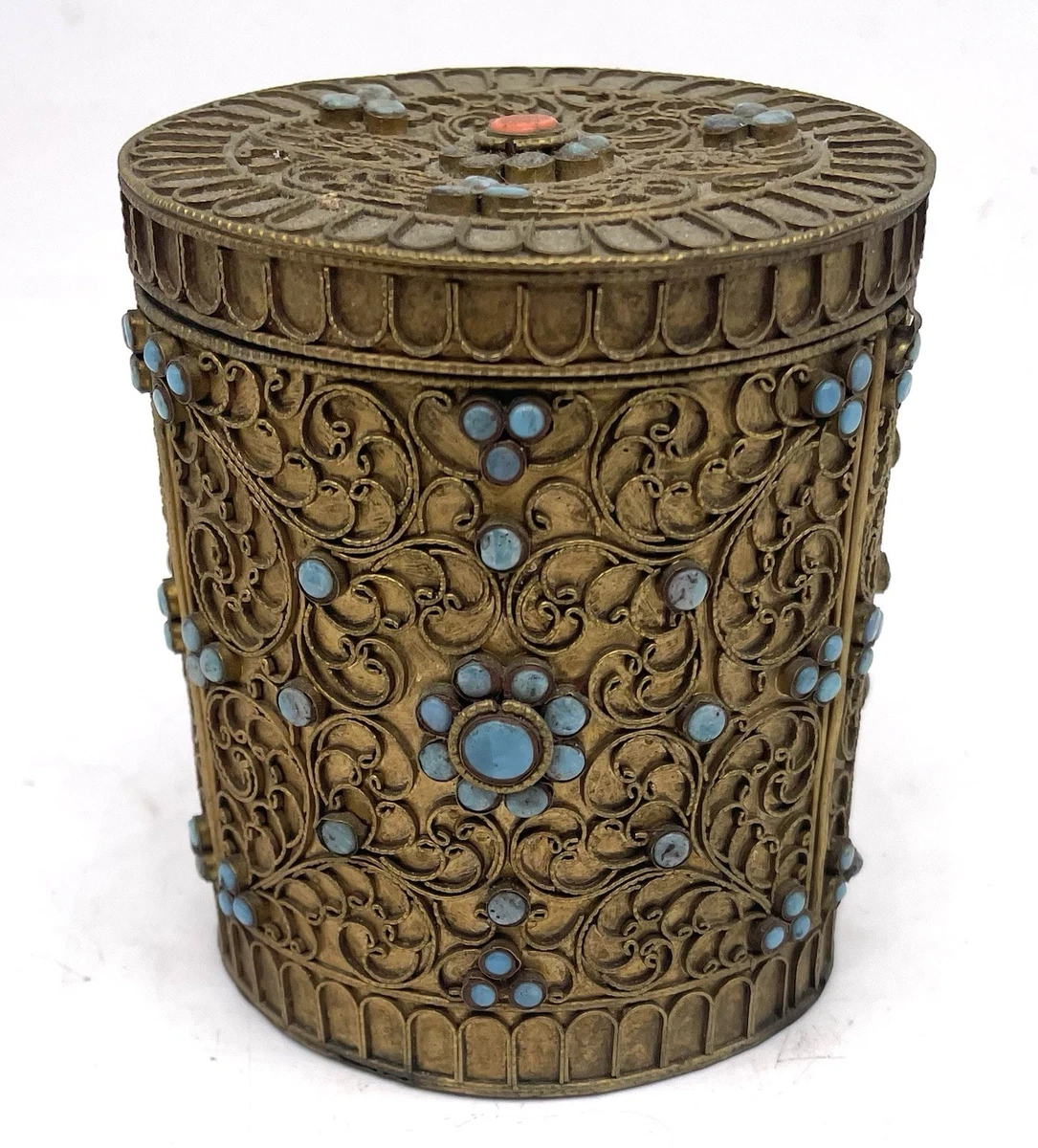 Antique Brass Chinese Boxes 1900-1940 for sale | eBay