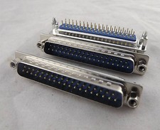 10x D-SUB DB37 37Pin Male DIP PCB Solder Connector Adapter DP37 2 Row Lock Screw