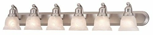 Vaxcel LS-VLD106BN Lasalle 6 Light Vanity Light, Brushed Nickel Finish - Picture 1 of 1