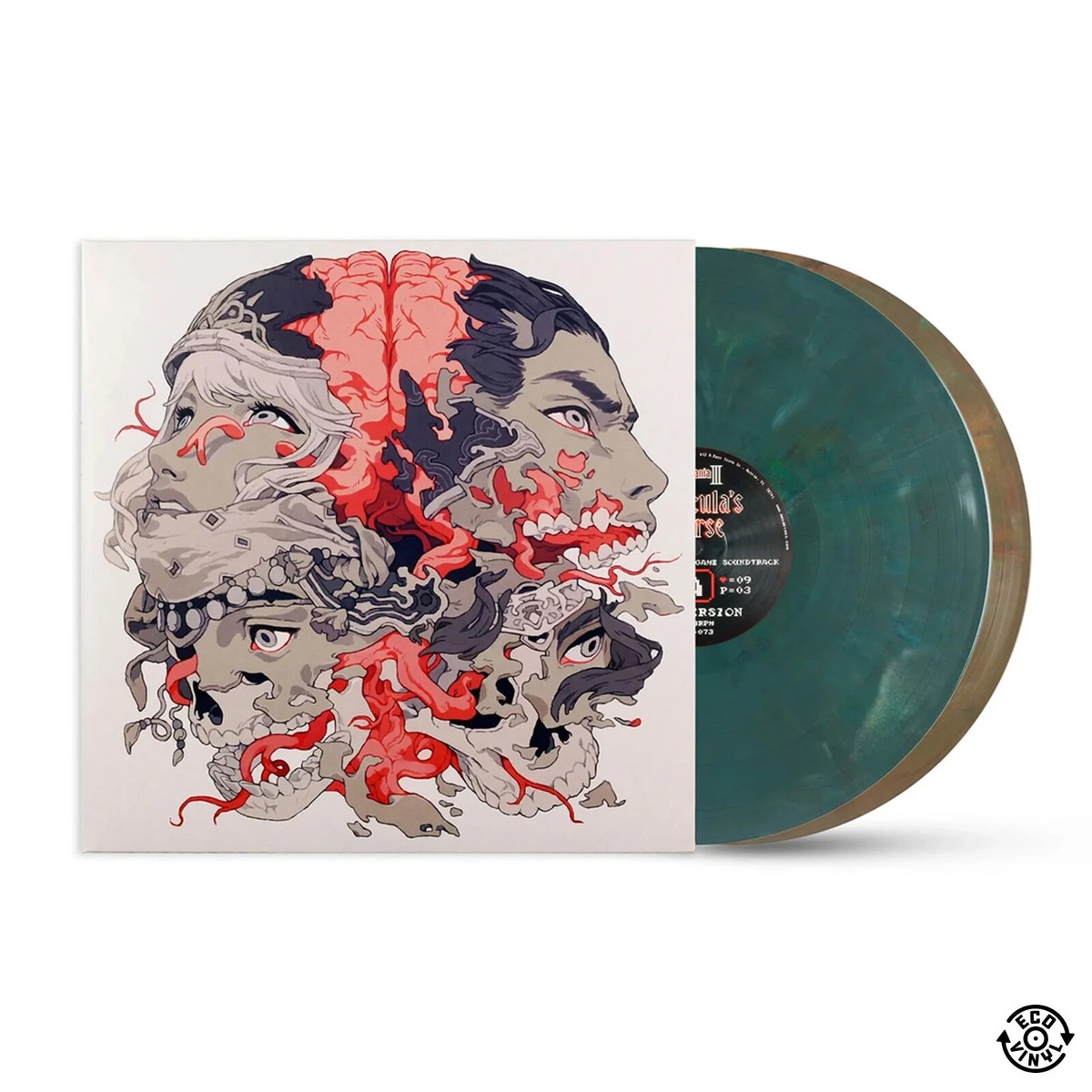 Mondo Dracula's Curse サウンドトラック CASTLEVANIA III - DRACULA'S CURSE Soundtrack VGM 2xLP Album